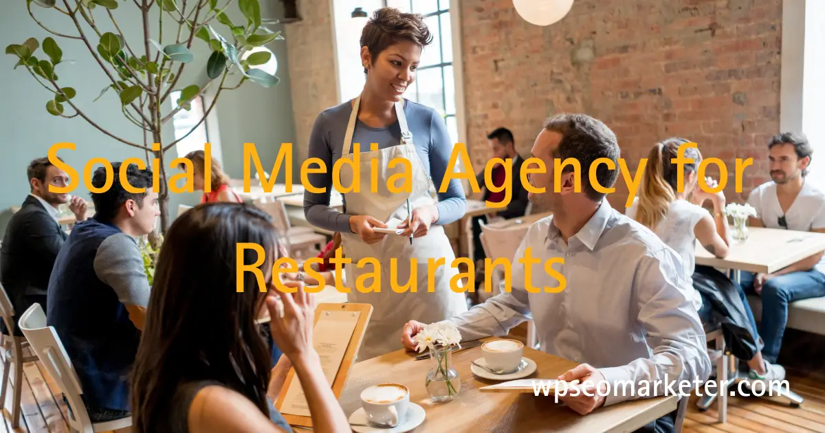 Social Media Agency for Restaurants